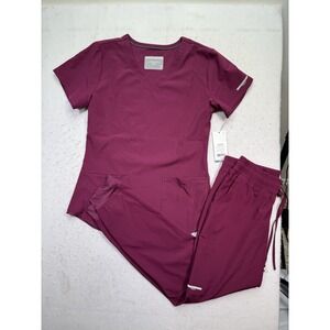 Sketchers By Barco Scrub Top And Jogger Pants Women's S New With Tags